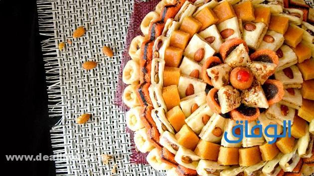 أطباق حلويات شرقية بالصور