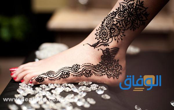 نقش حناء رجل بسيط