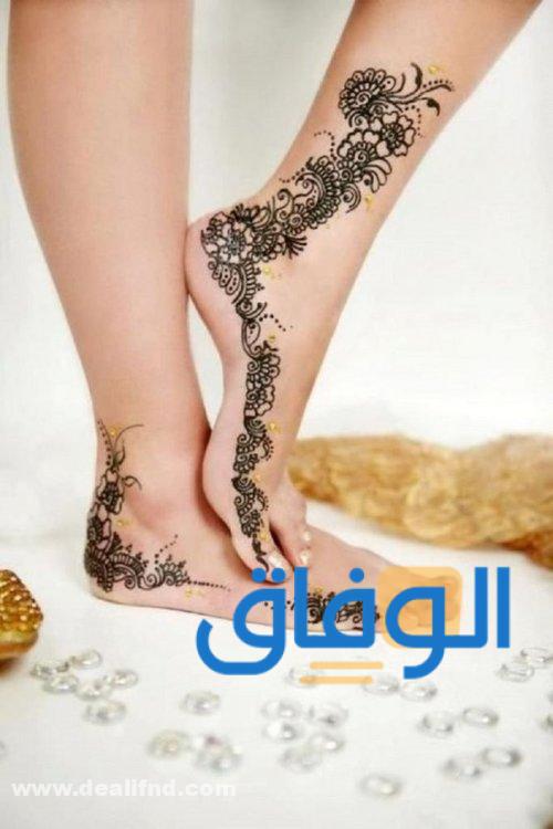 نقش حناء رجل بسيط