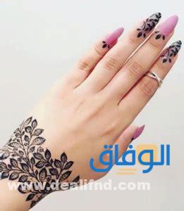 نقش حناء بسيط وحلو