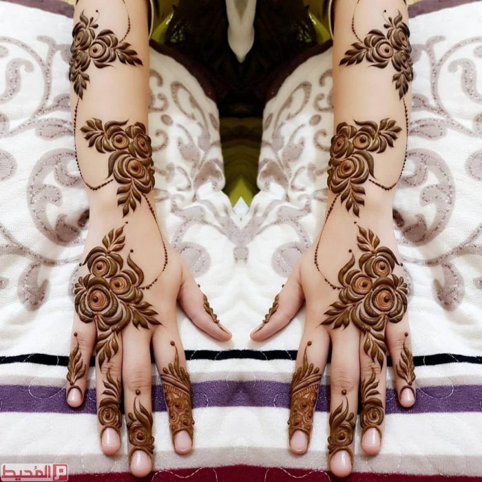 نقش حناء إماراتي
