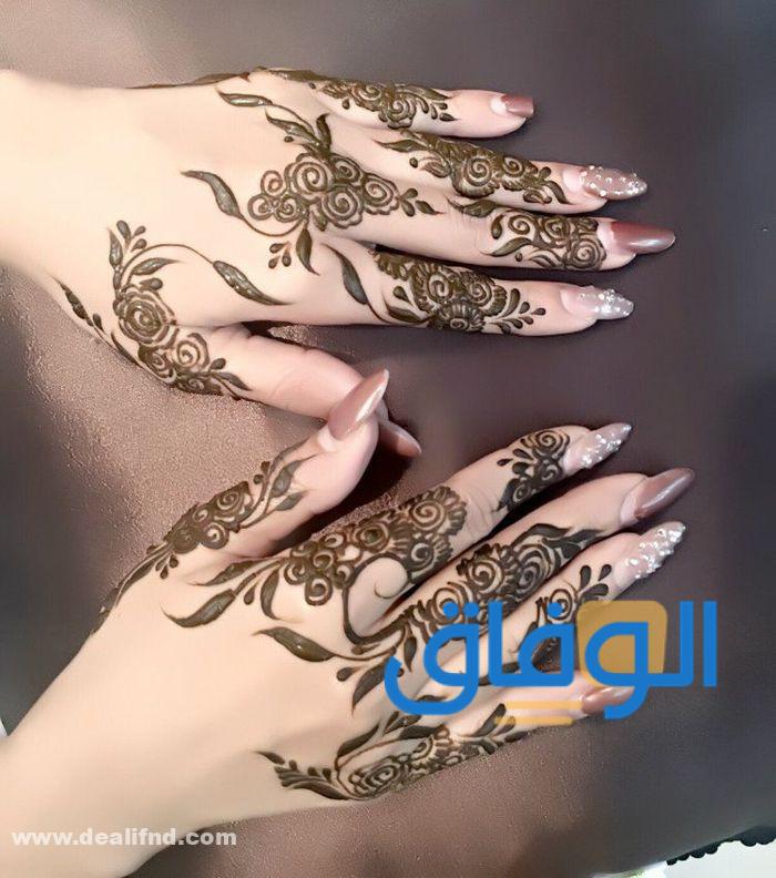 نقش حناء إماراتي