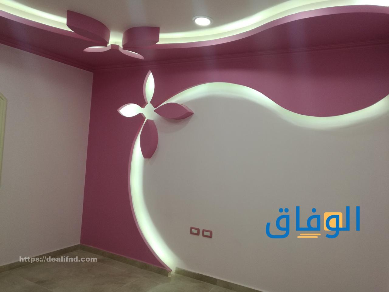 أجدد ديكورات شقق نقاشه 2024 | تشطيبات مميزة وجديدة