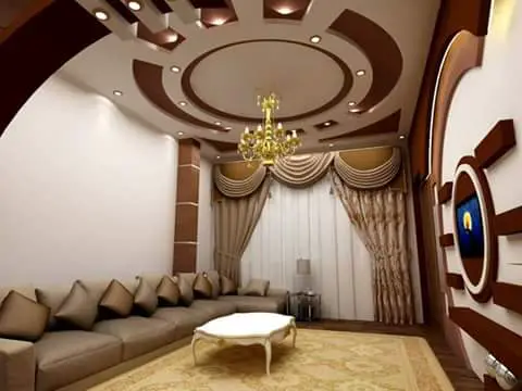 ديكورات شقق نقاشه